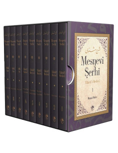 Mesnevi Şerhi 9 Cilt (Farsça Beyitli)
