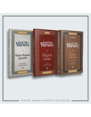 İsmail Hakkı Bursevî Kitaplığı (3 kitap)
