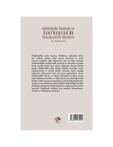 Kafkaslarda Tasavvuf ve Azerbaycan'da Nakşibendilik-halidilik