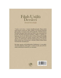 Fıkıh Usulü Dersleri 2